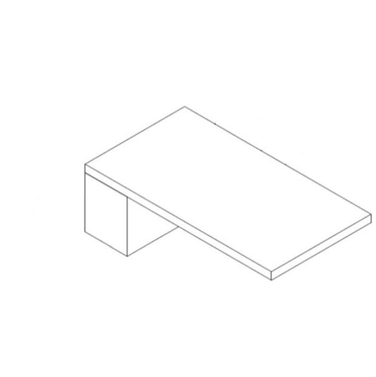 ARTOS F402-2CH Milan Deck Mount Tub Filler SQU Chrome