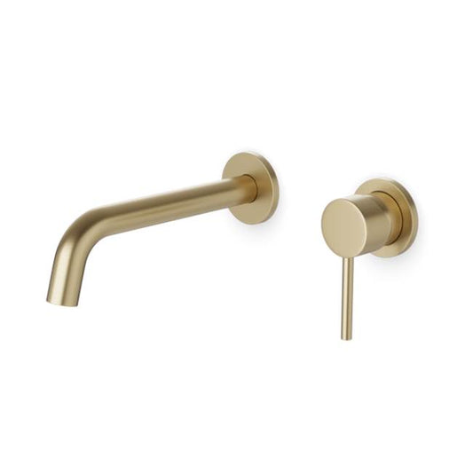 ARTOS F501-8-1SB Round In-Wall Single Handle Lavatory Faucet Satin Brass