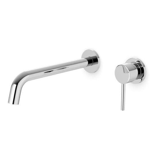 ARTOS F501-9-1CH Round In-Wall Single Handle Lavatory Faucet with Extended Spout Chrome