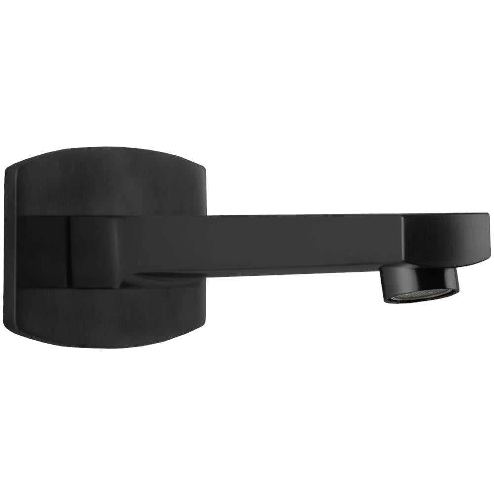 ARTOS F702-3BK Safire In Wall Tub Spout Black