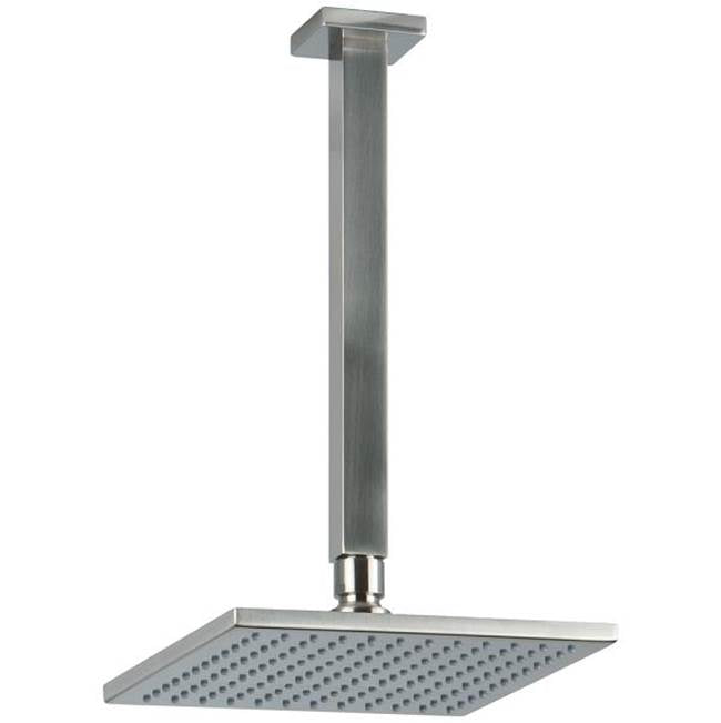 ARTOS F703-2/9BN 8" Shower Rainhead Ceiling Mount, 9.5" Arm, Brushed Nickel