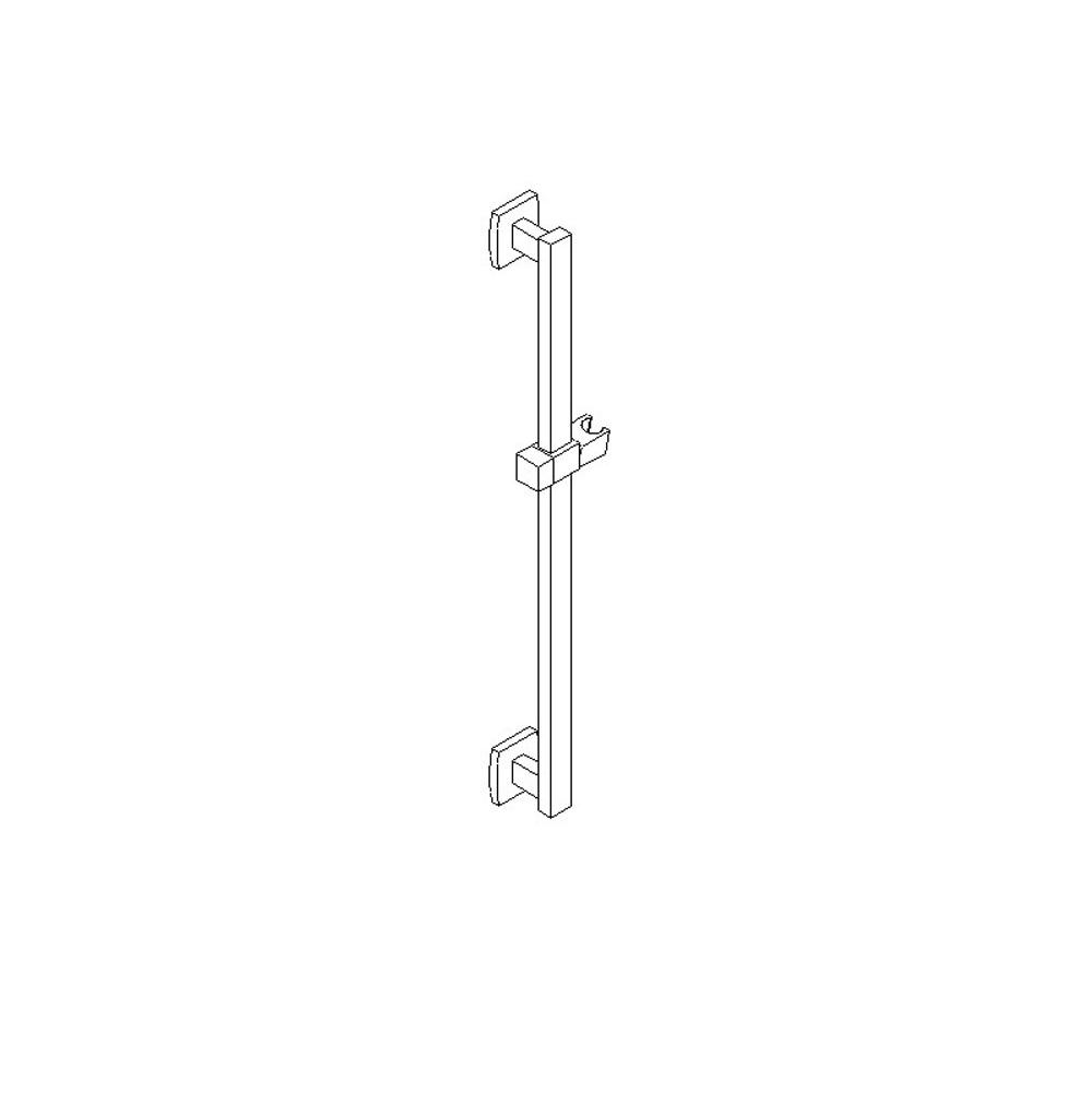 ARTOS F703-7BN Safire Slide Rail Brushed Nickel
