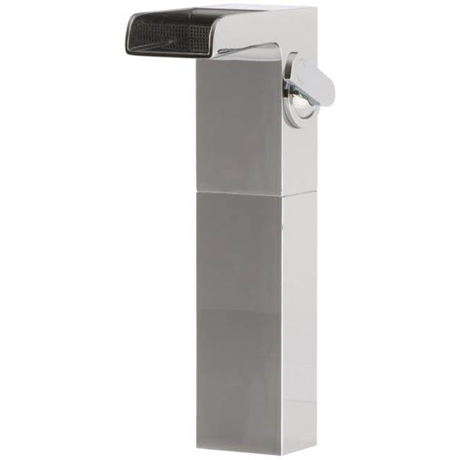 ARTOS F801-3BN Kascade Vessel Lav Faucet High Brushed Nickel