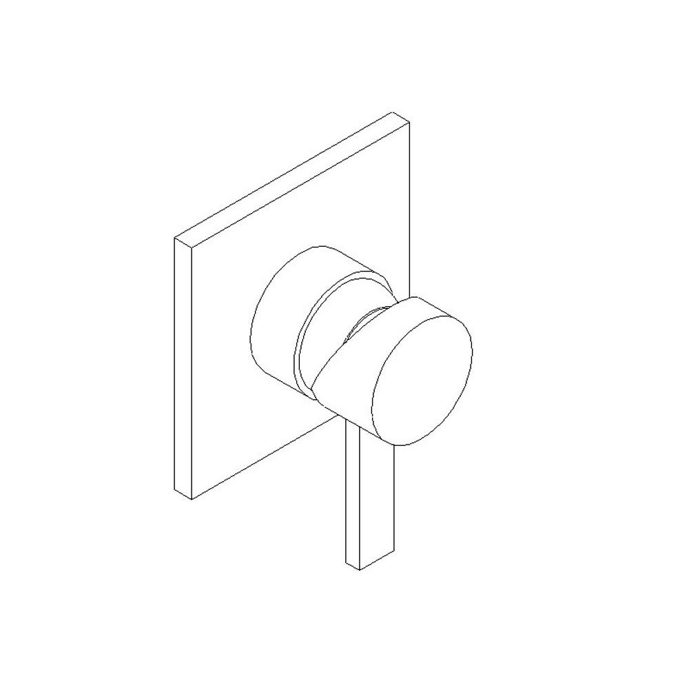 ARTOS F903-11TKCH Pressure Balance MixerTrim Kit Chrome