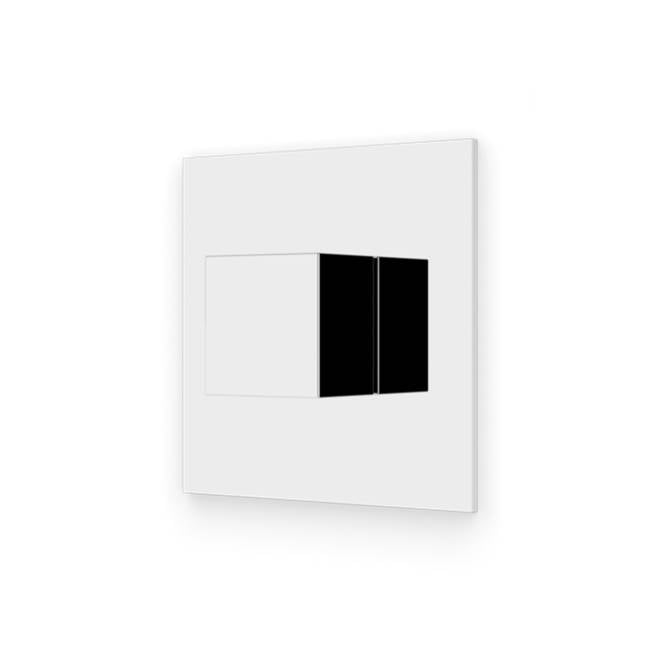 ARTOS F903A-52TKCH Square Progressive Pressure Balance Mixer Trim Kit Chrome