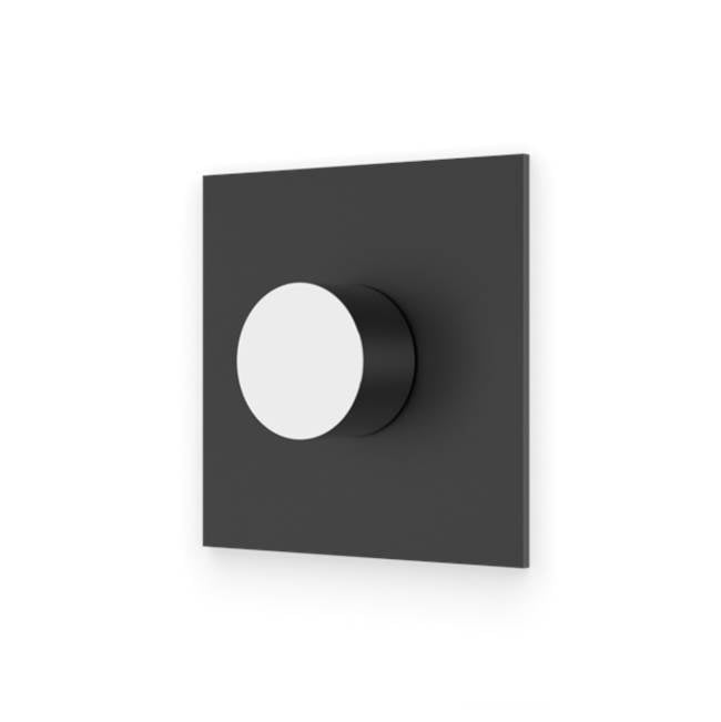 ARTOS F903A-53TKCHB Square and Round Progressive Pressure Balance Mixer Trim Kit Chrome/Matte Black