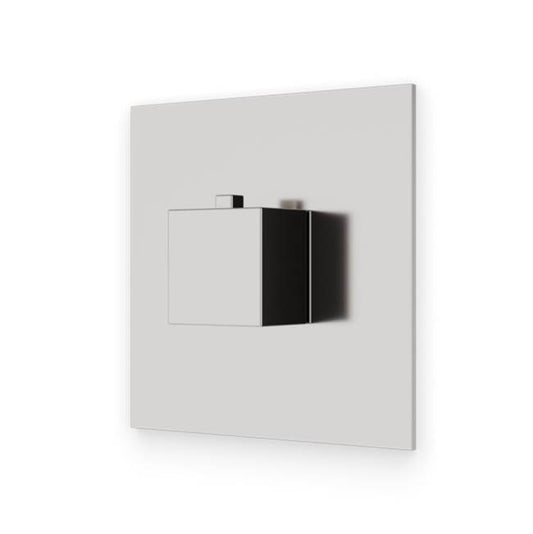 ARTOS F904A-8TKBN Square Thermostat Trim Kit Brushed Nickel