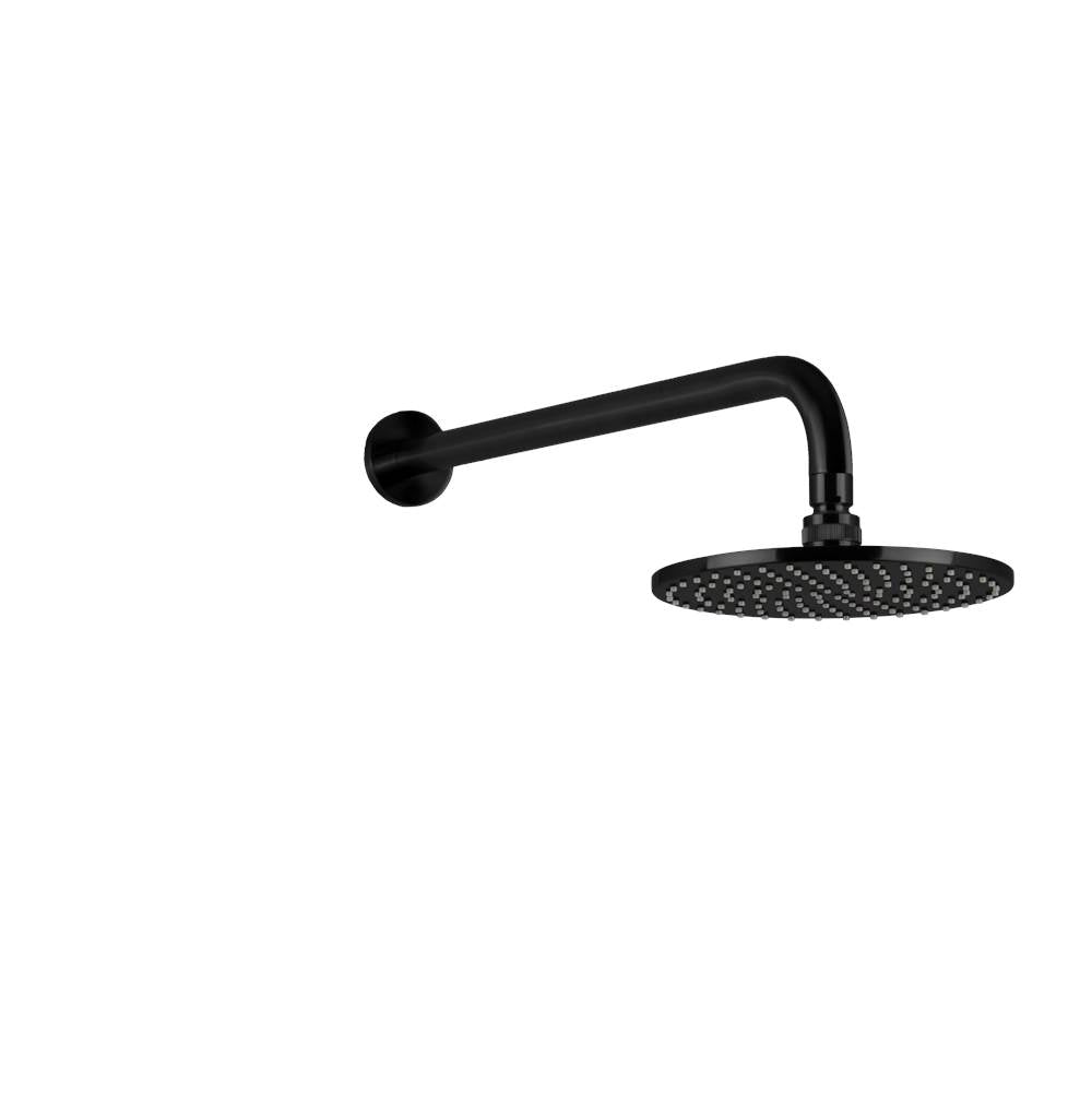ARTOS F907-1BK Opera 8" Shower Rainhead Wall Mount, Black