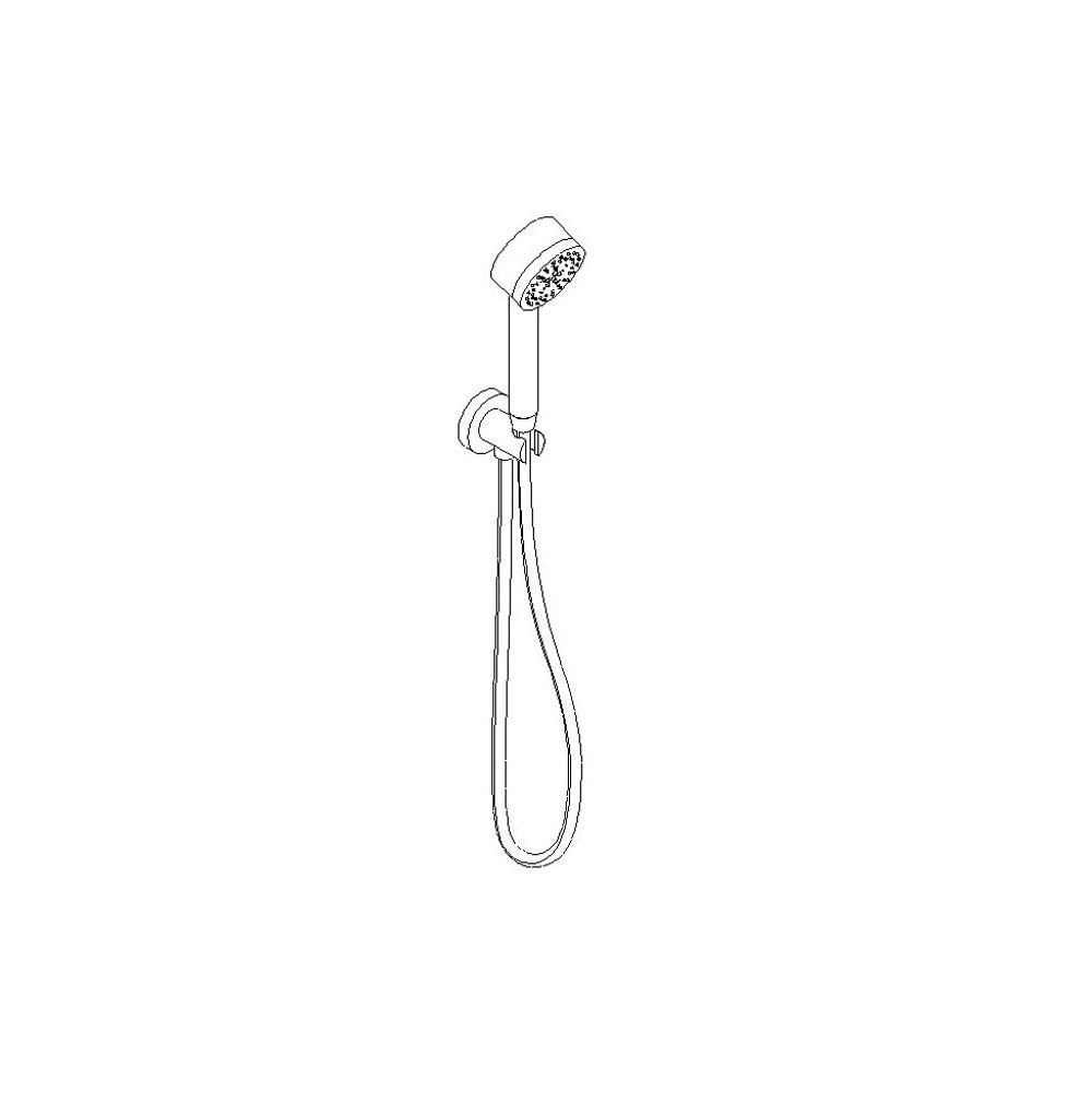 ARTOS F907-20BN Multi Function Flexible Hose Shower Kit, Brushed Nickel