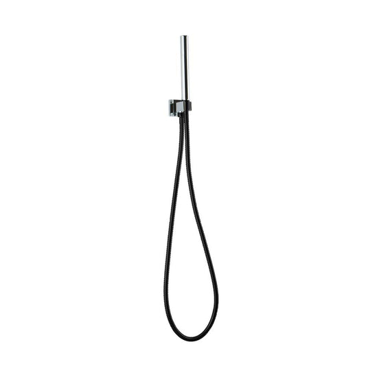 ARTOS F907-24CHB Otella Flexible Hose Shower Kit with Integrated Water Outlet, Chrome and Black