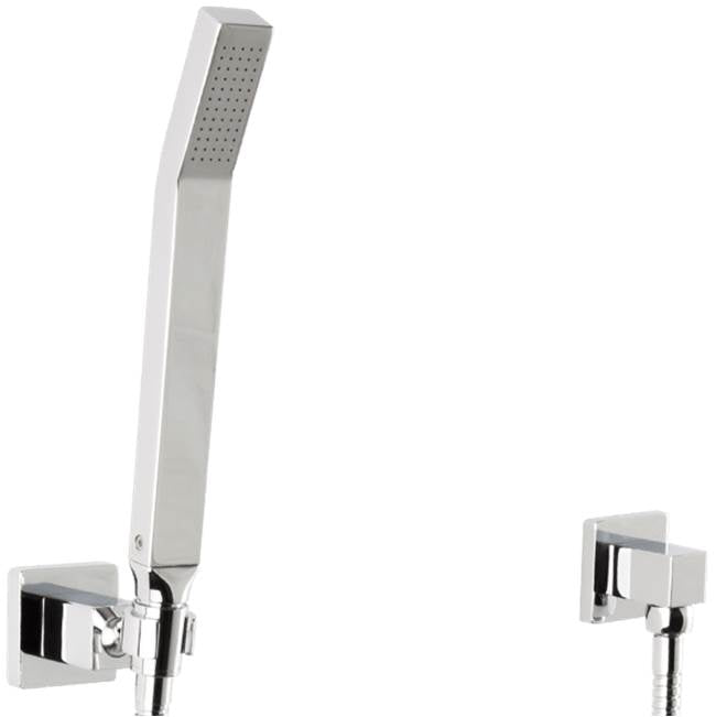 ARTOS F907-27BK Milan Flexible Hose Shower Kit with Separate Water Outlet, Black