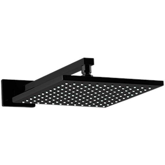 ARTOS F907-50BK 10" Shower Rainhead Wall Mount SQU Black