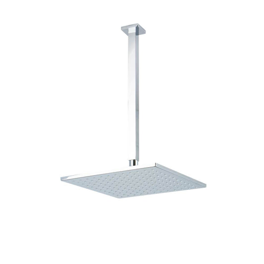ARTOS F907-53CH 10" Shower Rainhead Ceiling Mount 14" Arm SQU Chrome