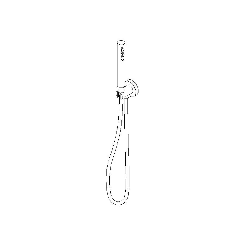 ARTOS F907-5BN Flexible Hose Shower Kit, Brushed Nickel