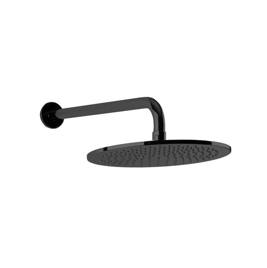 ARTOS F907-60BK 10" Shower Rainhead Wall Mount RND Black