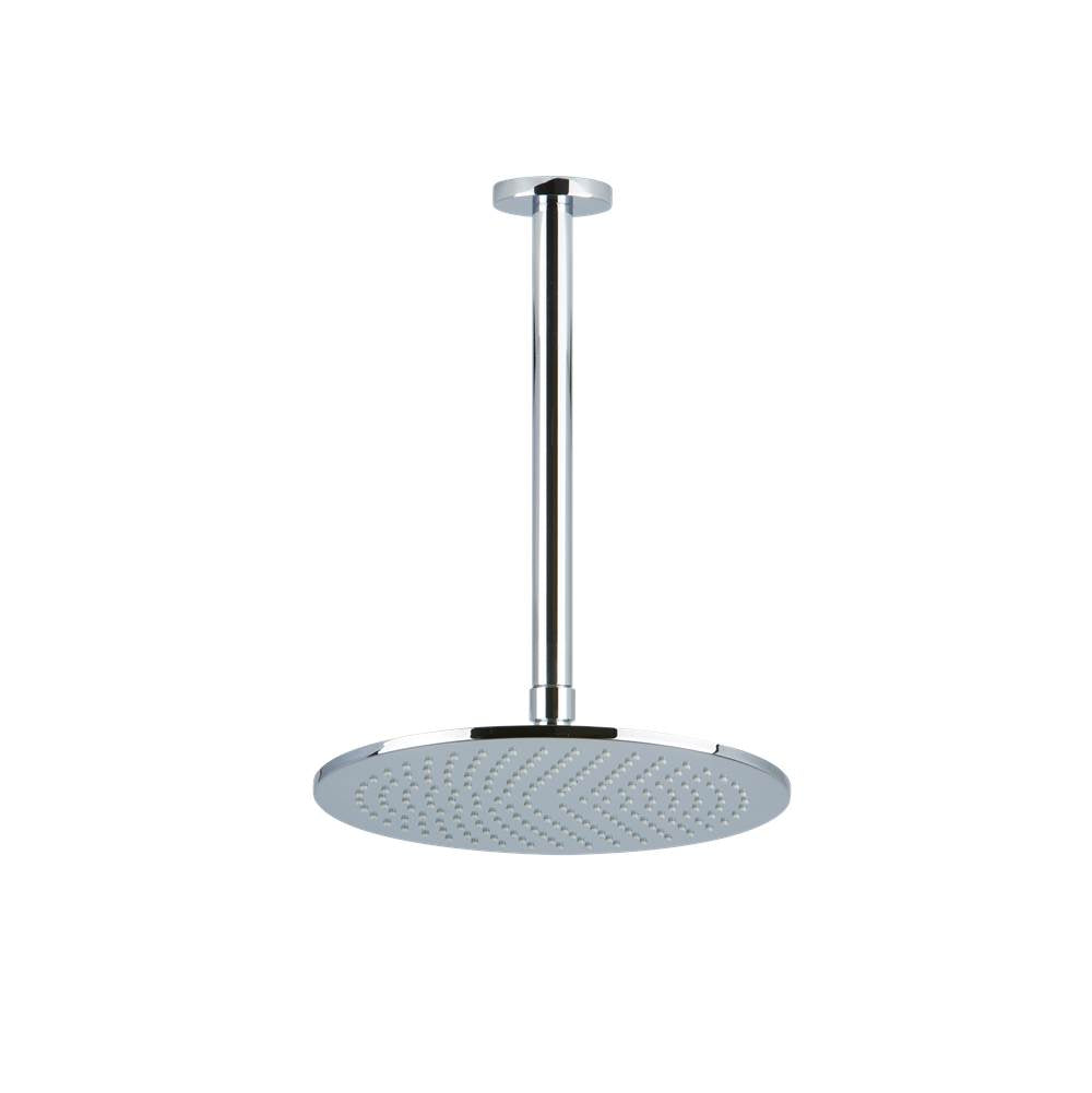 ARTOS F907-62CH 10" Shower Rainhead Ceiling Mount 9.5" Arm RND Chrome