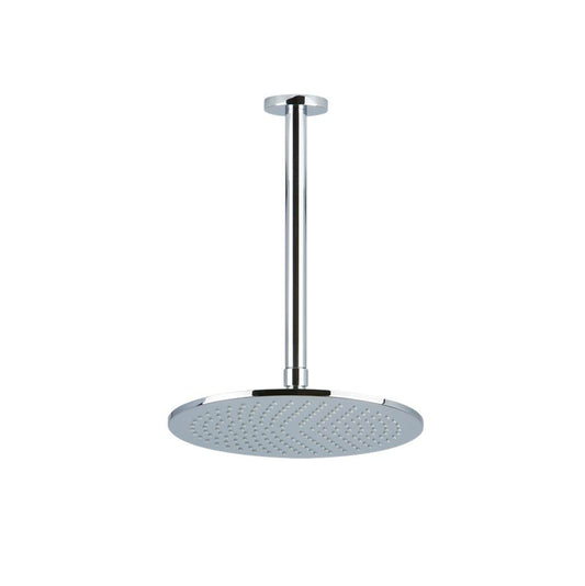 ARTOS F907-62CH 10" Shower Rainhead Ceiling Mount 9.5" Arm RND Chrome