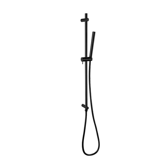 ARTOS F907-6BK Flexible Hose Shower Kit with Slide Bar, Matte Black