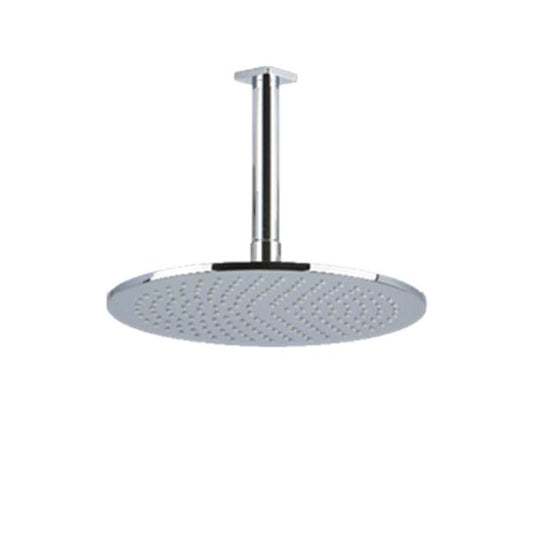 ARTOS F907-71BK R+S 10" Shower Rainhead Ceiling Mount, 4.75" Arm, Black