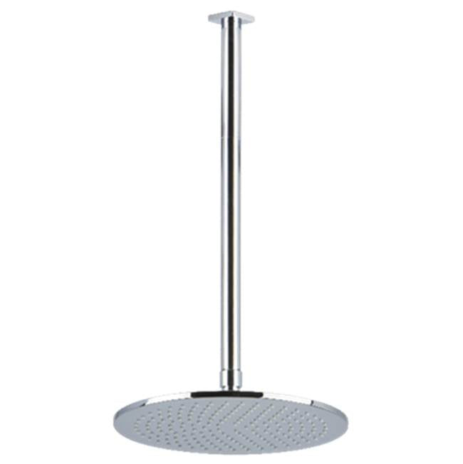 ARTOS F907-73CH R+S 10" Shower Rainhead Ceiling Mount, 14" Arm, Chrome