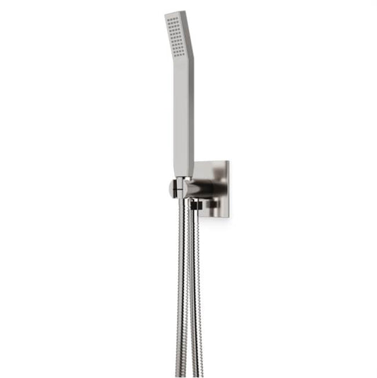 ARTOS F907-77BN Flexible Hose Shower Kit with Integrated Water Outlet R + S Brushed Nickel