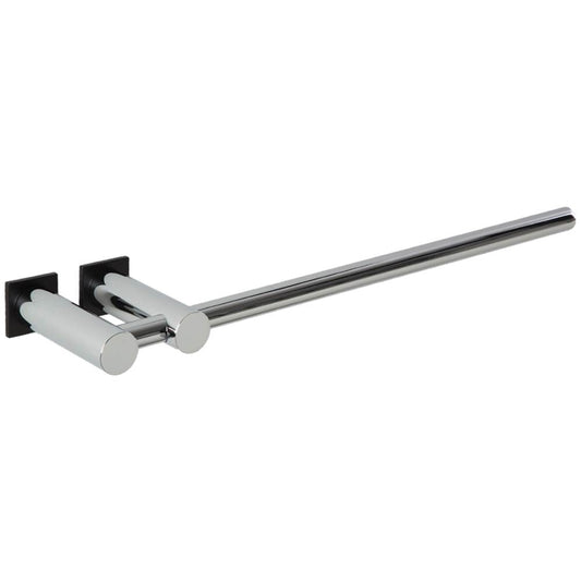 ARTOS LT22CHB Novi 12" Towel Bar Black/Chrome