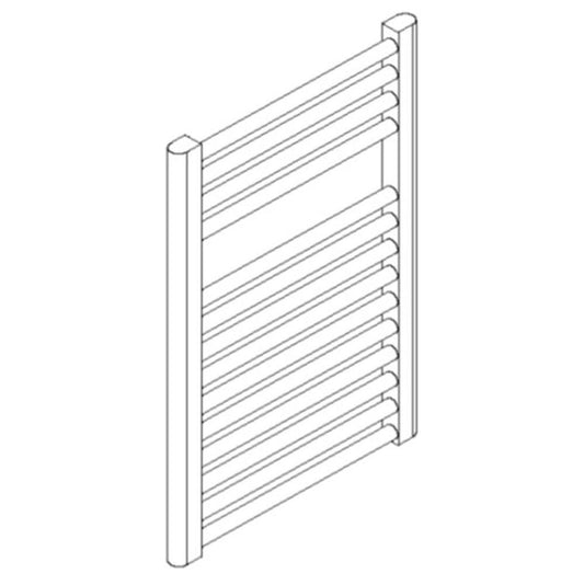 ARTOS M06845W-WH Denby Towel Warmer 27" x 18" Hardwired White