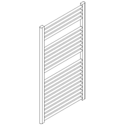 ARTOS M11160W-WH Denby Towel Warmer 44" x 24" Hardwired White