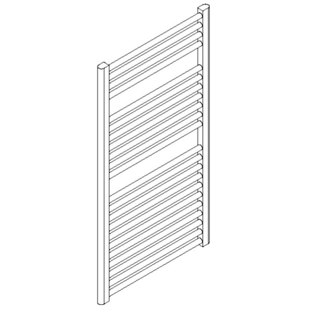 ARTOS M11160P-WH Denby Towel Warmer 44" x 24" Plug-In White