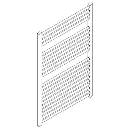 ARTOS M11175W-WH Denby Towel Warmer 44" x 30" Hardwired White