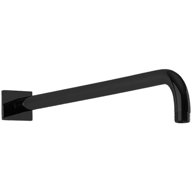 ARTOS F902-27BK Wall Mount Shower Arm R+S Escutcheon, Black