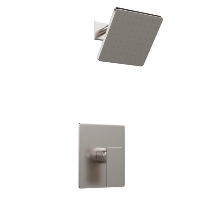 ARTOS TS171BN Trova Square Pressure Balance Shower Trim Kit Brushed Nickel