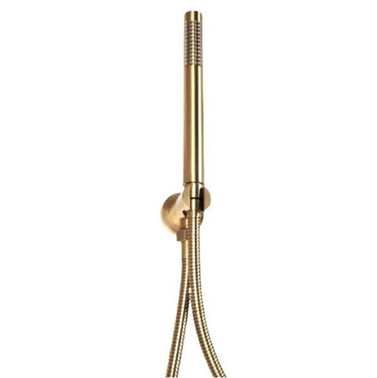 ARTOS F907-5SB Flexible Hose Shower Kit, Satin Brass