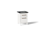 KOHLER K-CM29469-BD1-AEB Artifacts 24" Bathroom Vanity Cabinet With Sink And Quartz Top - Linen White