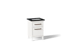 KOHLER K-CM29469-BD1-AEN Artifacts 24" Bathroom Vanity Cabinet With Sink And Quartz Top - Linen White