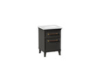 KOHLER K-CM29469-BD1-BTB Artifacts 24" Bathroom Vanity Cabinet With Sink And Quartz Top - Carbon Oak