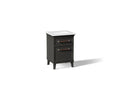 KOHLER K-CM29469-BD1-BTC Artifacts 24" Bathroom Vanity Cabinet With Sink And Quartz Top - Carbon Oak