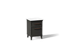 KOHLER K-CM29469-BD1-BWL Artifacts 24" Bathroom Vanity Cabinet With Sink And Quartz Top - Carbon Oak