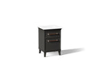 KOHLER K-CM29469-BD1-WWN Artifacts 24" Bathroom Vanity Cabinet With Sink And Quartz Top - Carbon Oak