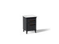 KOHLER K-CM29469-BD1-XTL Artifacts 24" Bathroom Vanity Cabinet With Sink And Quartz Top - Slate Grey