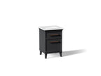 KOHLER K-CM29469-BD1-XTL Artifacts 24" Bathroom Vanity Cabinet With Sink And Quartz Top - Slate Grey