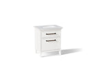 KOHLER K-CM29480-BD2-ATL Artifacts 30" Bathroom Vanity Cabinet With Sink And Quartz Top - Linen White