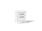 KOHLER K-CM29480-BD2-AWL Artifacts 30" Bathroom Vanity Cabinet With Sink And Quartz Top - Linen White