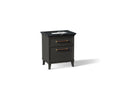 KOHLER K-CM29480-BD2-BEB Artifacts 30" Bathroom Vanity Cabinet With Sink And Quartz Top - Carbon Oak