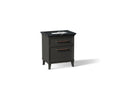 KOHLER K-CM29480-BD2-BEL Artifacts 30" Bathroom Vanity Cabinet With Sink And Quartz Top - Carbon Oak