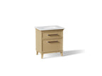 KOHLER K-CM29480-BD2-KTC Artifacts 30" Bathroom Vanity Cabinet With Sink And Quartz Top - Light Oak