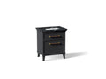 KOHLER K-CM29480-BD2-XEB Artifacts 30" Bathroom Vanity Cabinet With Sink And Quartz Top - Slate Grey