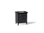 KOHLER K-CM29480-BD2-XEC Artifacts 30" Bathroom Vanity Cabinet With Sink And Quartz Top - Slate Grey
