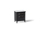 KOHLER K-CM29480-BD2-XTN Artifacts 30" Bathroom Vanity Cabinet With Sink And Quartz Top - Slate Grey