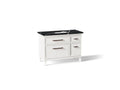 KOHLER K-CM29481-BD4-AEN Artifacts 48" Bathroom Vanity Cabinet With Sink And Quartz Top - Linen White